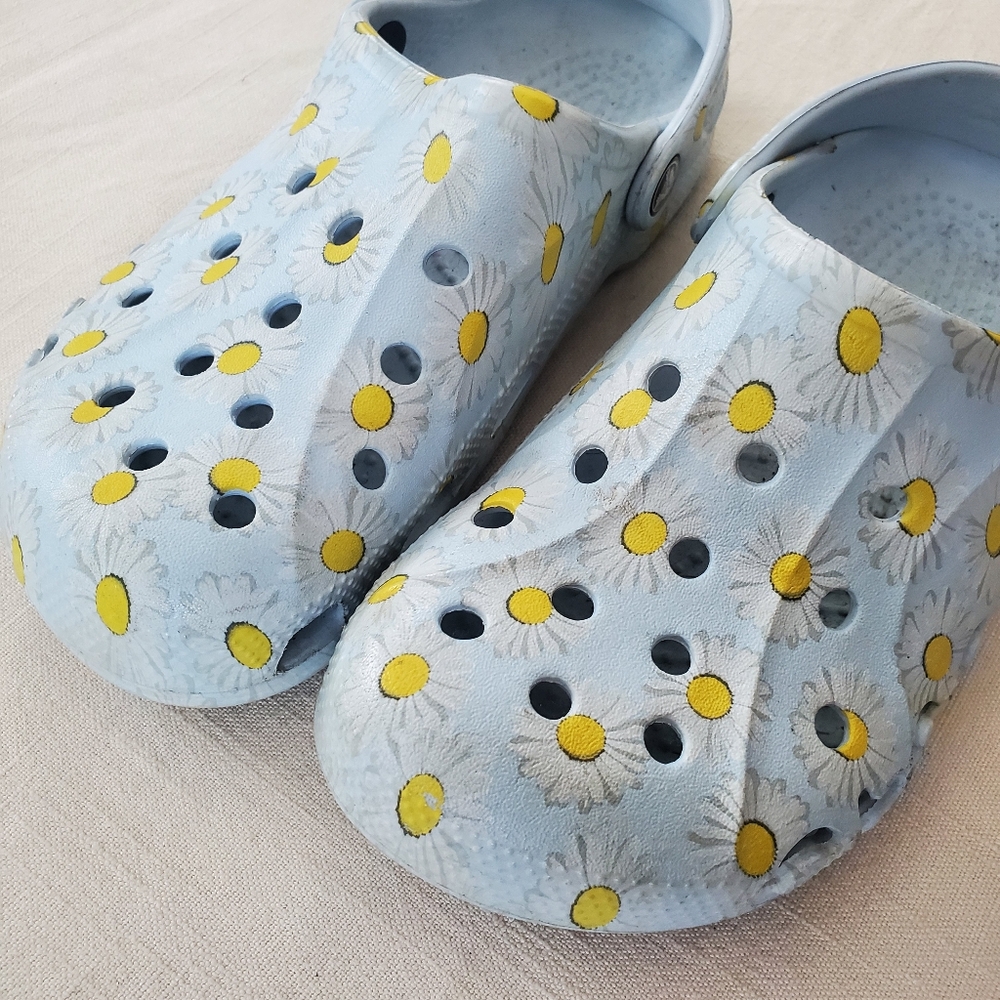 Crocs daisy blue women's 8 men's 6 - Picture 3 of 9